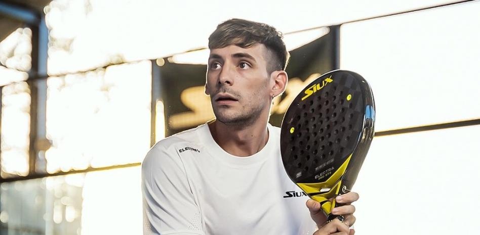 Siux Electra ST3 Pro, het racket van Franco Stupaczuk