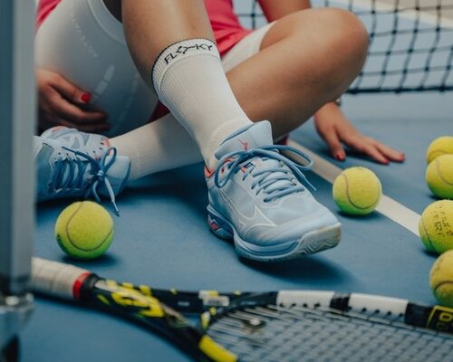 Ook de compressiesokken van Floky zijn verkrijgbaar bij Padelshop Vibora te Winschoten