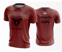 Bullpadel Fede Chingotto T-SHIRT BULLPADEL UNALE CHINGOTTO Arcillla