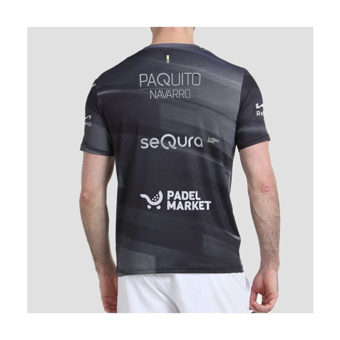 Bullpadel T-SHIRT BULLPADEL Adula Paquito Navarro Negro