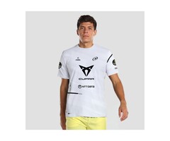 Bullpadel Juan Tello T-SHIRT BULLPADEL Adula Juan Tello Blanco