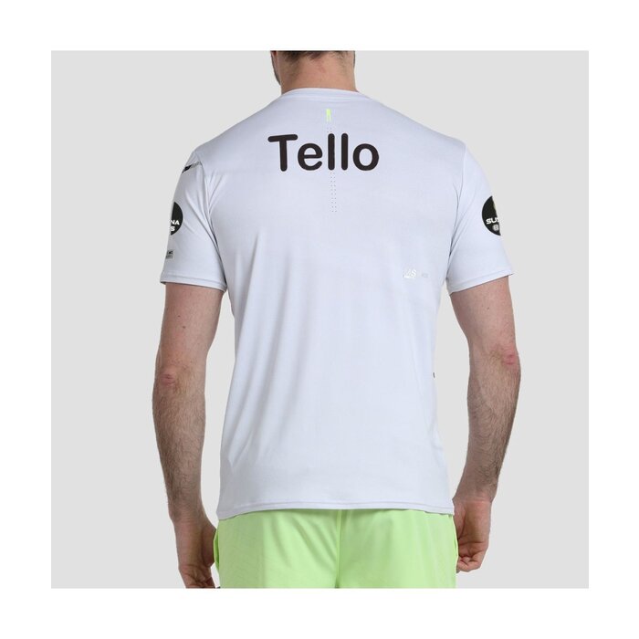 Bullpadel Juan Tello T-SHIRT BULLPADEL Adula Juan Tello Blanco