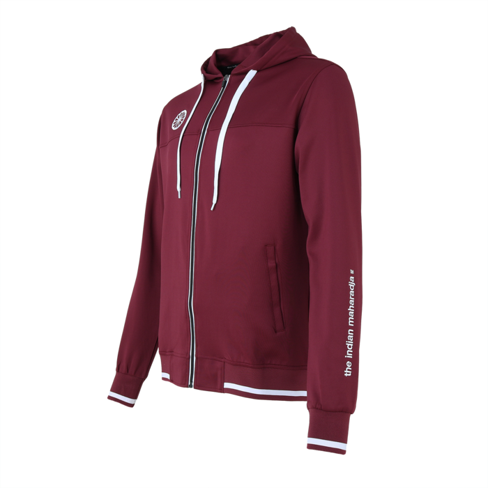 The Indian Maharadja Men'S Tech Hooded IM Bordeaux