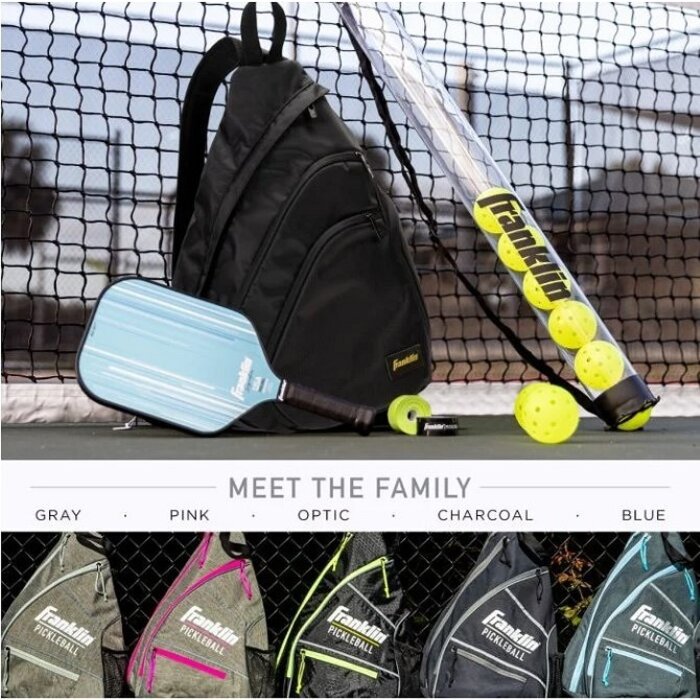 Franklin, nu verkrijgbaar bij Padelshop Vibora!! Pickleball tas slingbag Zwart