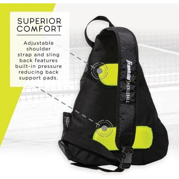 Franklin, nu verkrijgbaar bij Padelshop Vibora!! Pickleball tas slingbag Optic