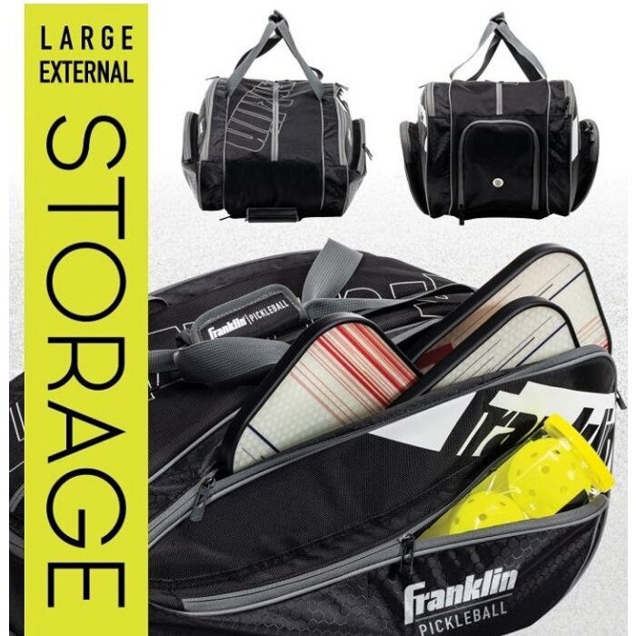 Franklin, nu verkrijgbaar bij Padelshop Vibora!! Franklin Pickleball tas pro series bag Zwart