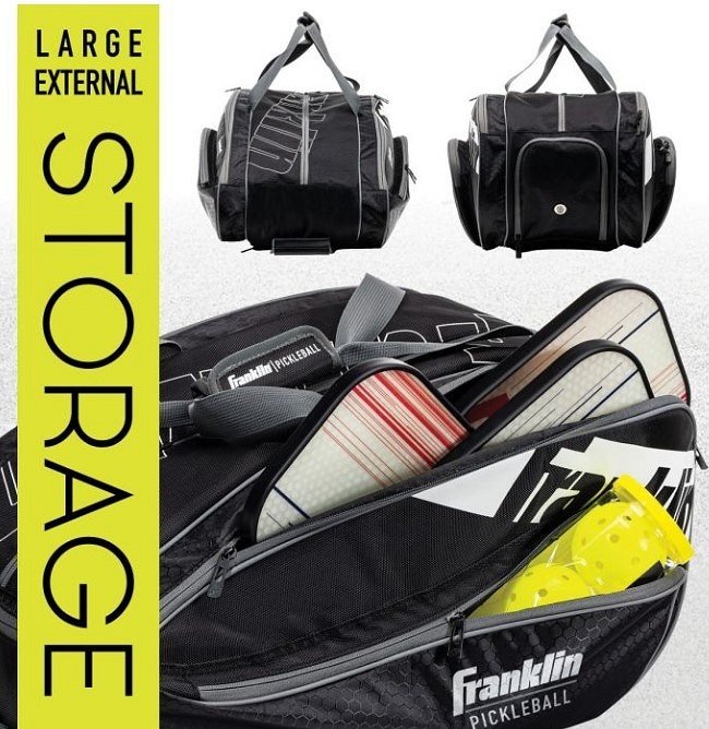 Franklin, nu verkrijgbaar bij Padelshop Vibora!! Franklin Pickleball tas pro series bag Zwart