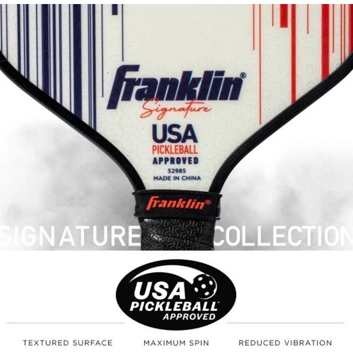 Franklin, nu verkrijgbaar bij Padelshop Vibora!! Signature Pro Pickleball Paddle 16mm