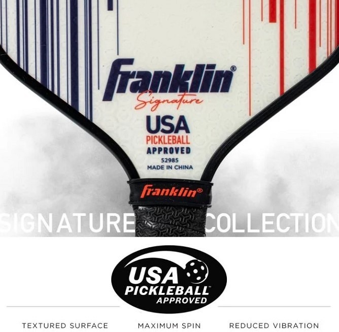 Franklin, nu verkrijgbaar bij Padelshop Vibora!! Signature Pro Pickleball Paddle 16mm