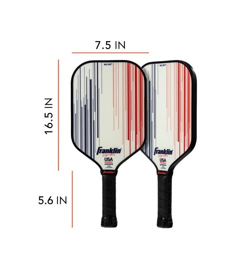 Franklin, nu verkrijgbaar bij Padelshop Vibora!! Pickleball Paddle  SIGN 13MM Wit
