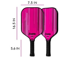 Franklin, nu verkrijgbaar bij Padelshop Vibora!! Pickleball Paddle Sign 13mm Pink