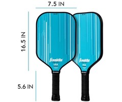 Franklin, nu verkrijgbaar bij Padelshop Vibora!! Pickleball Paddle Sign 13mm Blue