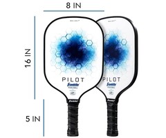 Franklin, nu verkrijgbaar bij Padelshop Vibora!! Pickleball Pilot Paddle