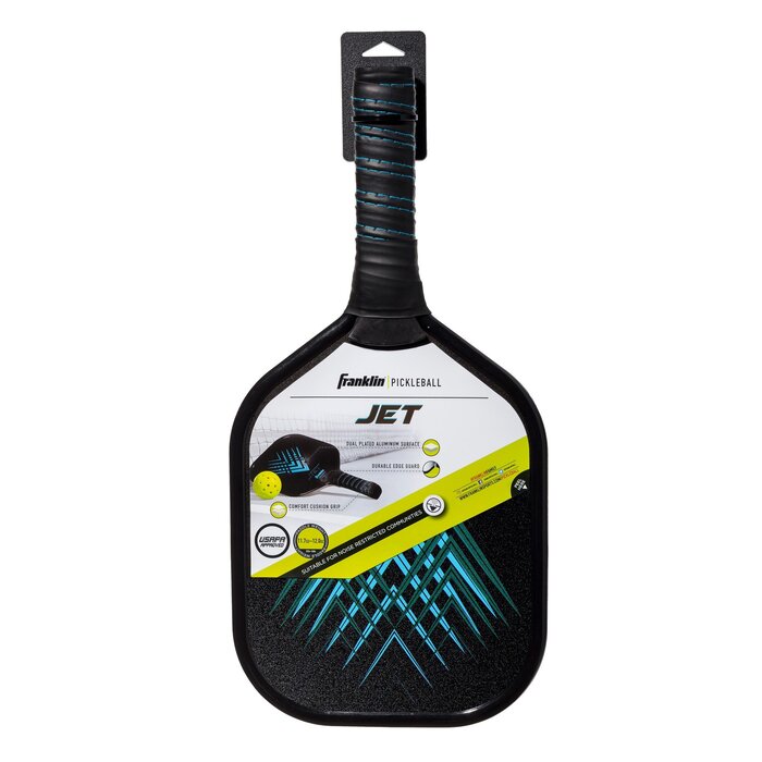 Franklin, nu verkrijgbaar bij Padelshop Vibora!! Pickleball Paddle Jet Alu Blue