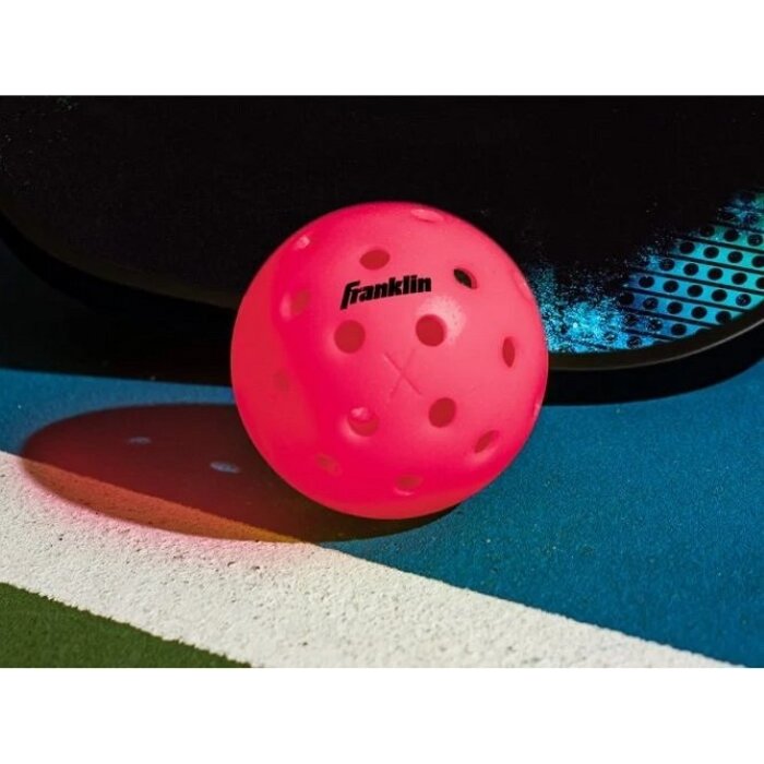 Franklin, nu verkrijgbaar bij Padelshop Vibora!! Pickleball Bal Pink outdoor per 100 stuks