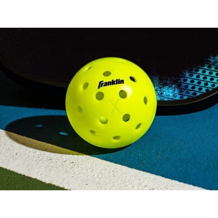 Franklin, nu verkrijgbaar bij Padelshop Vibora!! Pickleball Bal Optic outdoor per 3 stuks
