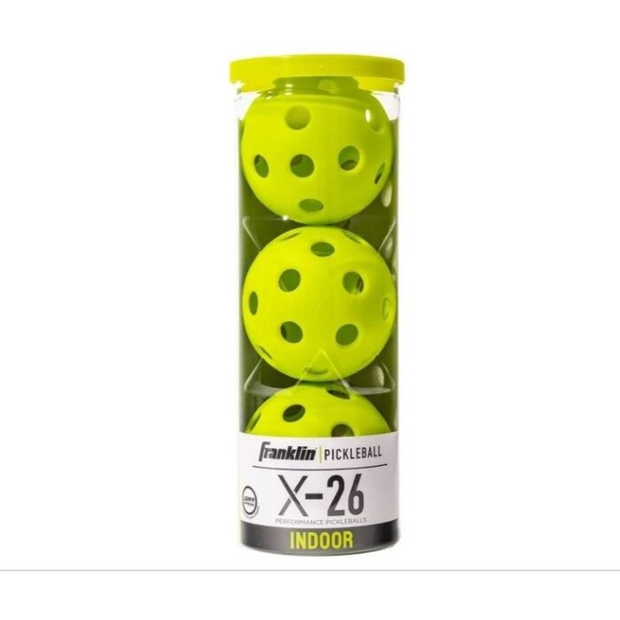 Franklin, nu verkrijgbaar bij Padelshop Vibora!! Pickleball Bal Lime Green outdoor per 3 stuks
