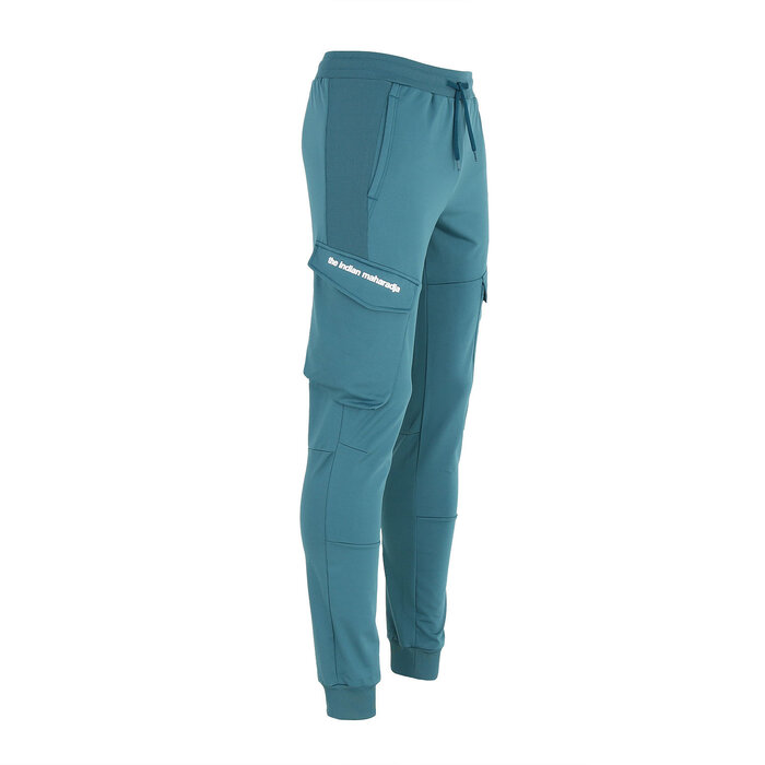 Indian Maharadja Kadiri Men Cargo Pant Teal Heren Broek