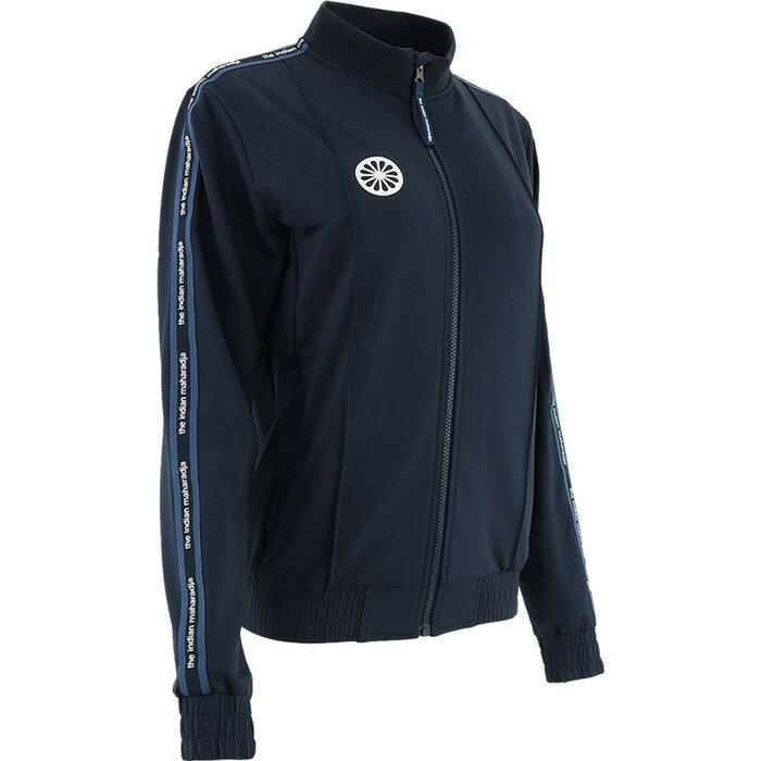 Indian Maharadja Goa Women Cropped Jacket Navy