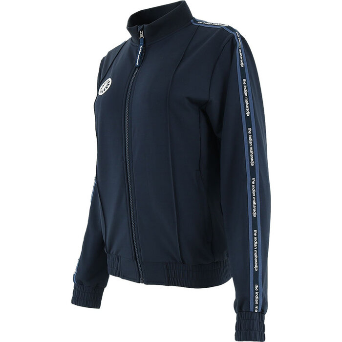 Indian Maharadja Goa Women Cropped Jacket Navy
