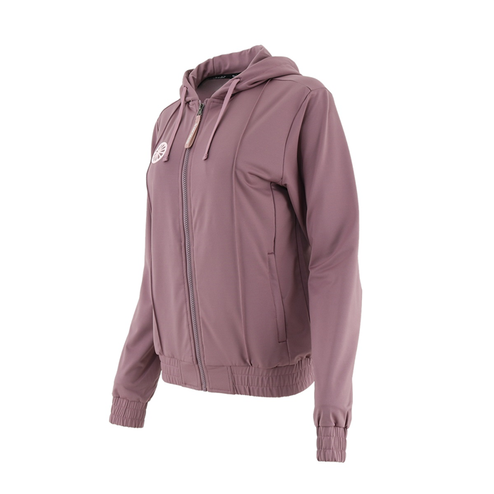 Indian Maharadja Goa Women Hooded Jacket Mauve