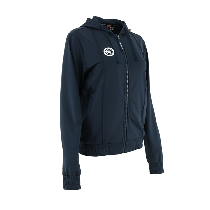 Indian Maharadja Goa Women Hooded Jacket  Navy