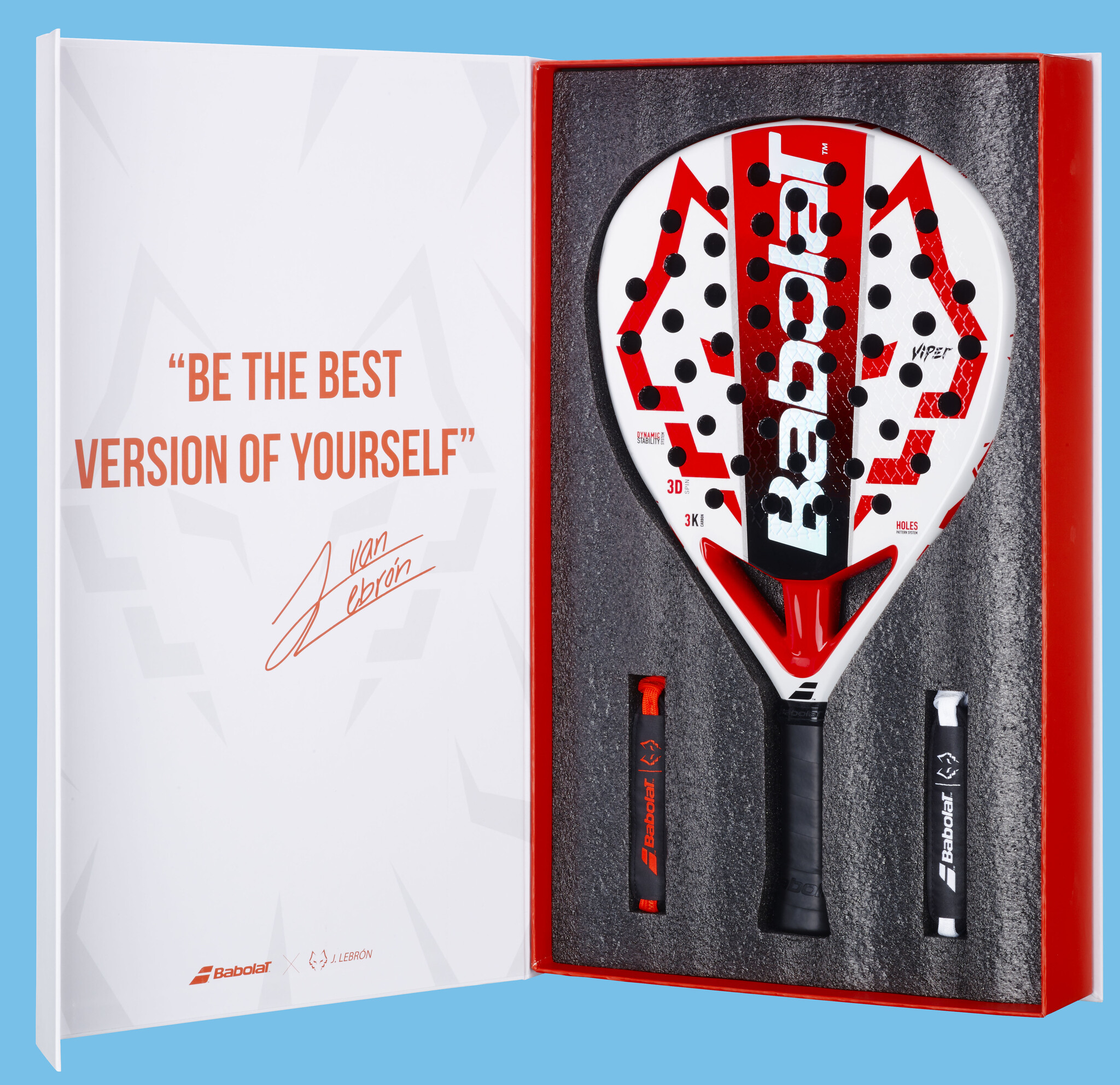 De nieuwe  Babolat 2025 collectie  van Juan Lebron is vanaf vandaag verkrijgbaar bij Padelshop Vibora!!!