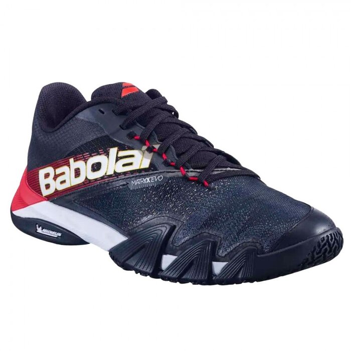 Babolat Padel Schoen Babolat Jet Premura 2 Men Black/Tomato Red