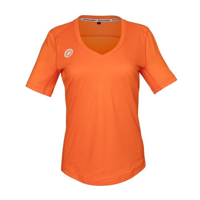 The Indian Maharadja Kadiri  Women Agility Tee Neon Orange Indian Maharadja Shirt