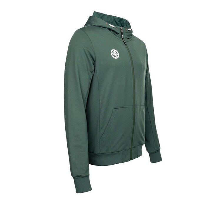 Indian Maharadja Kadiri Men Hooded Jacket Forest Green