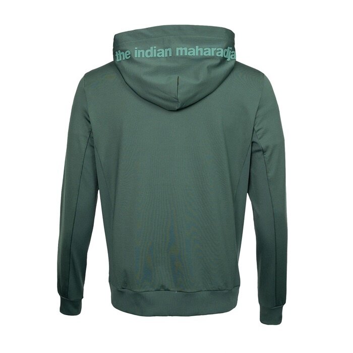 Indian Maharadja Kadiri Men Hooded Jacket Forest Green