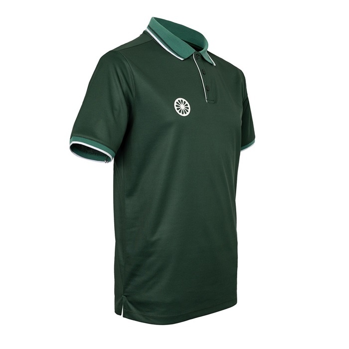 Indian Maharadja Men Pique Polo Forest Green