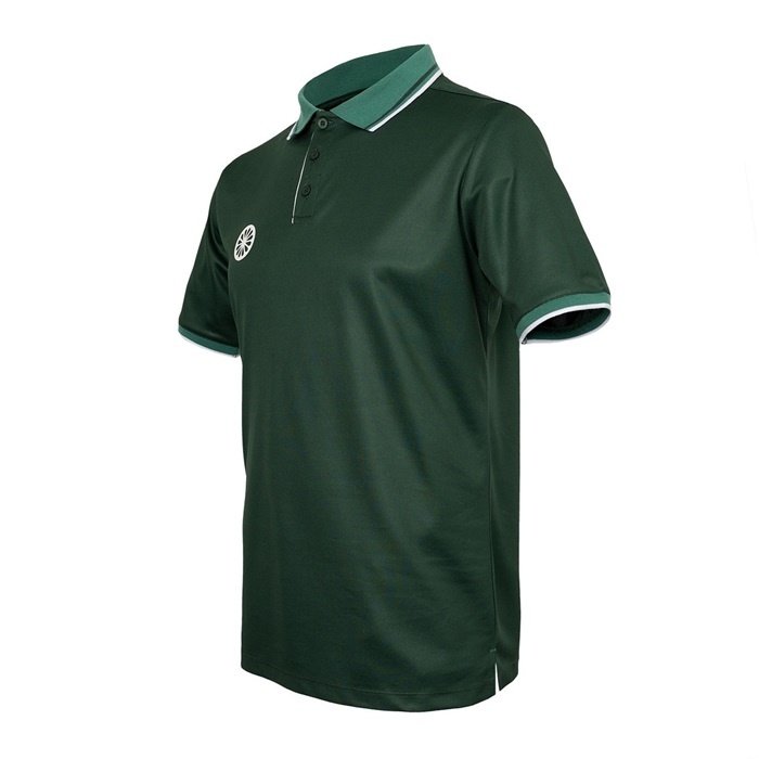 Indian Maharadja Men Pique Polo Forest Green