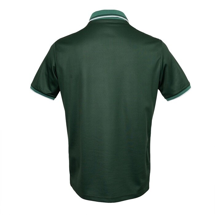 Indian Maharadja Men Pique Polo Forest Green
