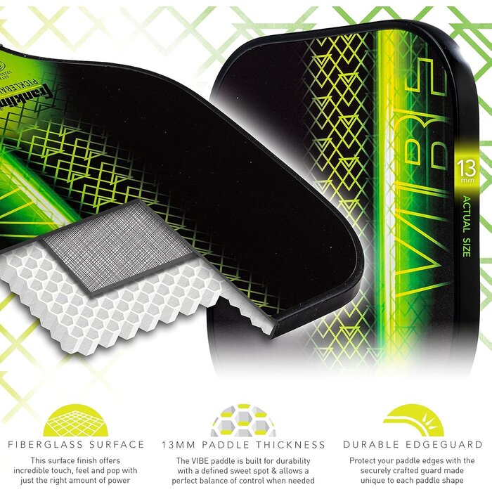 Franklin, nu verkrijgbaar bij Padelshop Vibora!! Franklin Vibe Pickleball Paddle