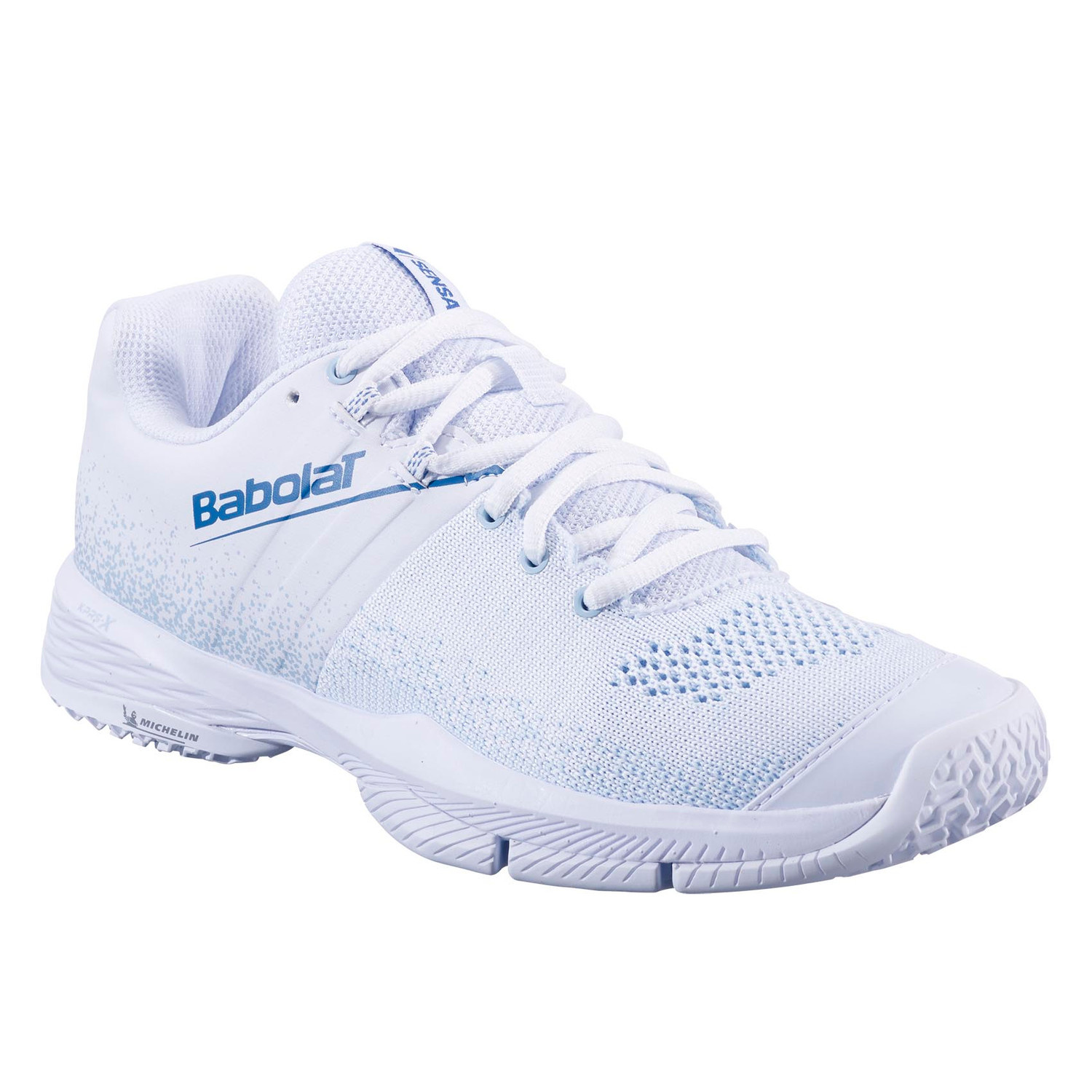 Babolat Babolat Padel Schoen Sensa Women Wit/Cool Blue