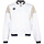 Indian Maharadja Men Pique Bomber Jacket Bright White