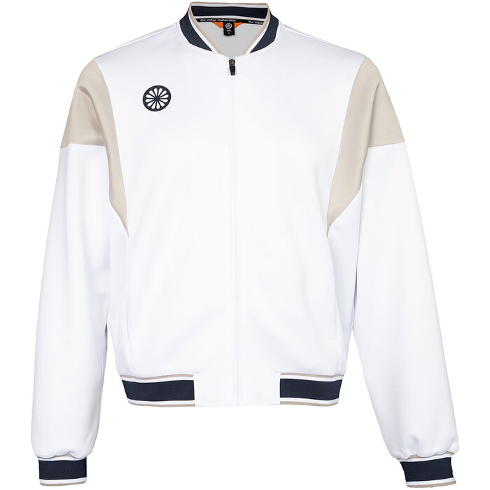 Indian Maharadja Indian Maharadja Men Pique Bomber Jacket Bright White
