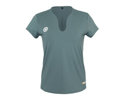 Indian Maharadja Women Breeze Tee Pewter Grey