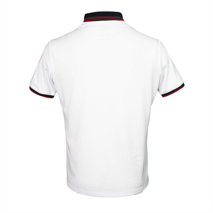 Indian Maharadja Men Pique Polo Bright White