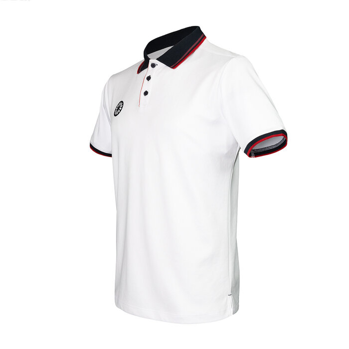 Indian Maharadja Men Pique Polo Bright White