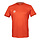 Indian Maharadja Men Pique Printed Tee Sunset Orange