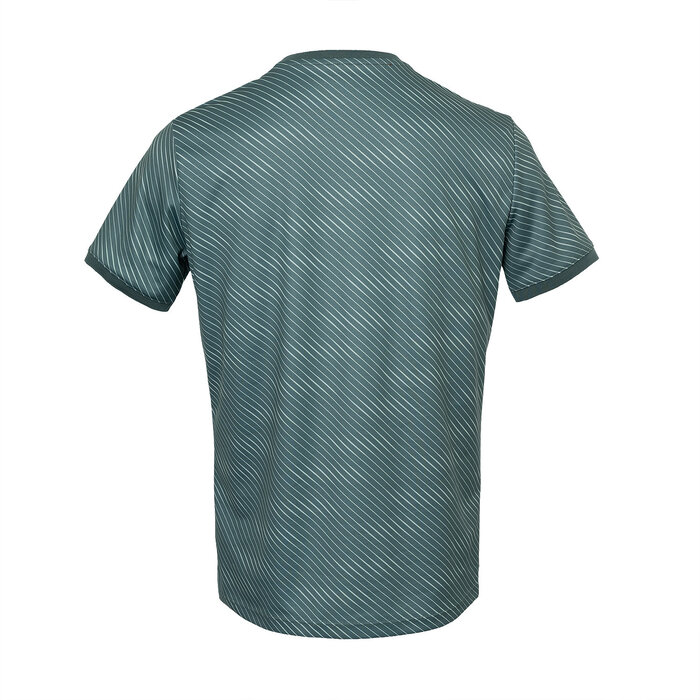 Indian Maharadja Men Pique Printed Tee Pewter Grey