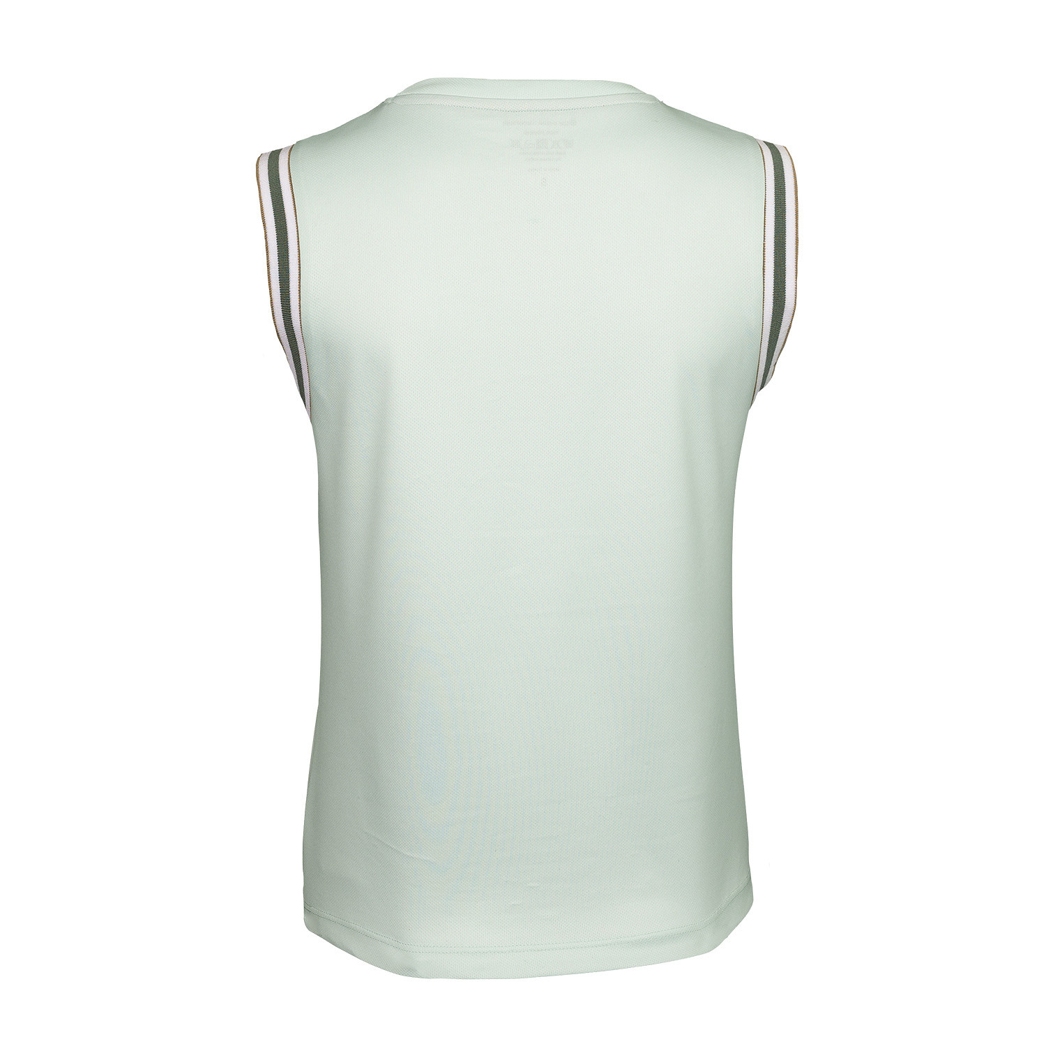 Indian Maharadja Women Sleeveless Pique Top Light Mint