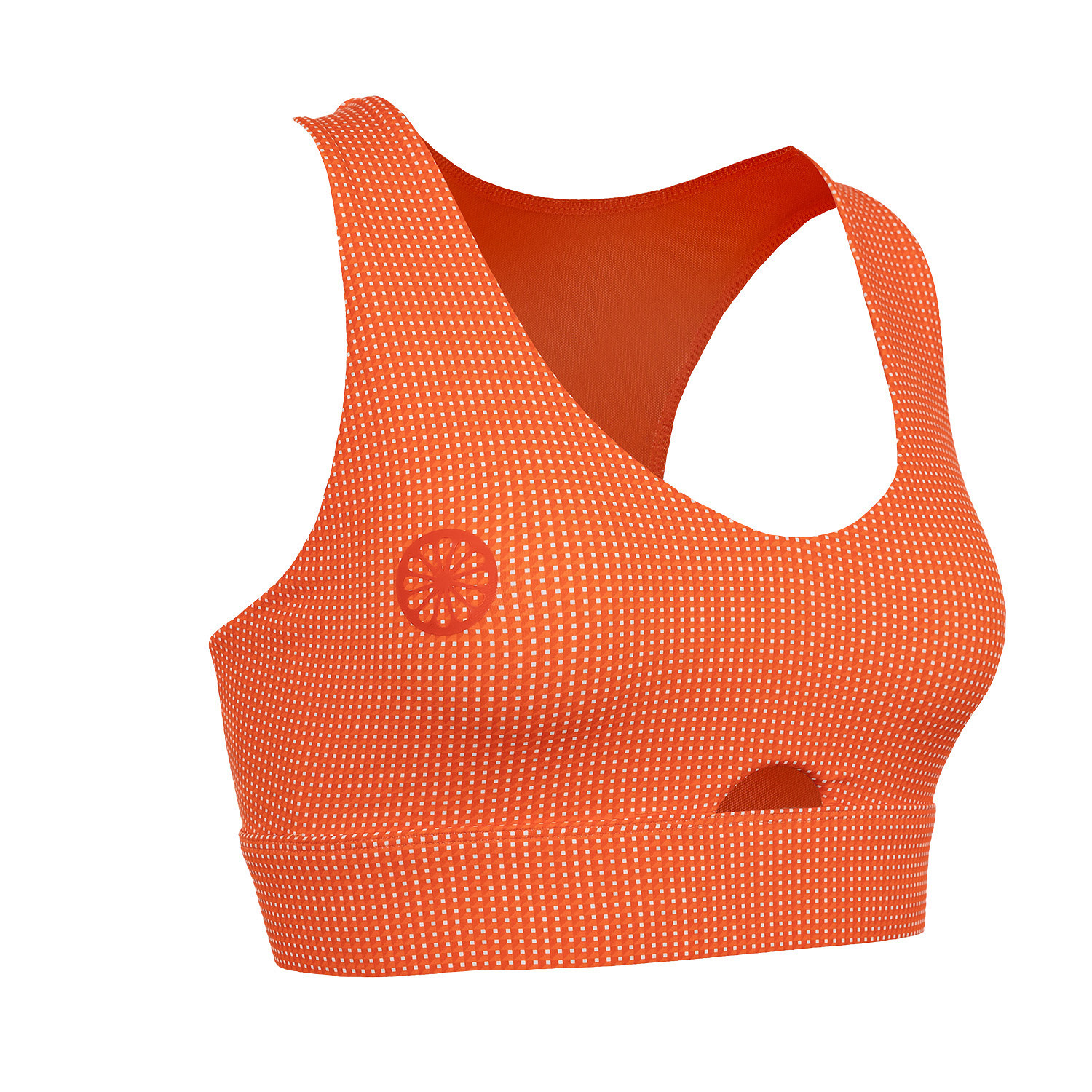 Indian Maharadja Women Cut-Out Bra Sunset Orange