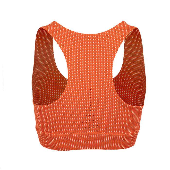 Indian Maharadja Women Cut-Out Bra Sunset Orange