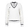 Indian Maharadja Unisex Cable Knit Sweater Bright White