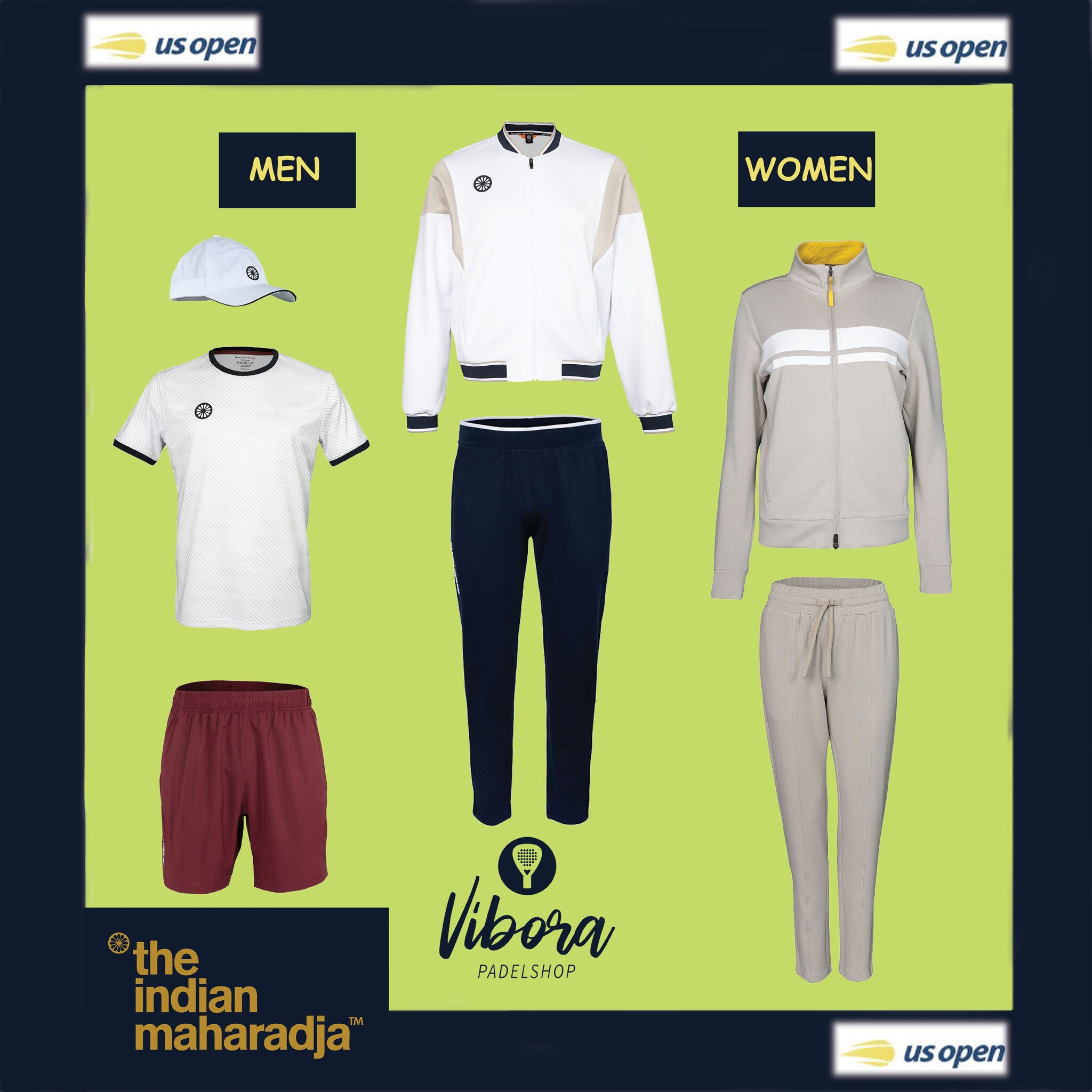 Game. Set. Style. Ontdek de US Open-collectie van The Indian Maharadja in Winschoten!!