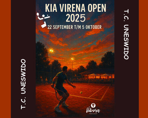 Beleef het grootste en gezelligste tennistoernooi van het Noorden!