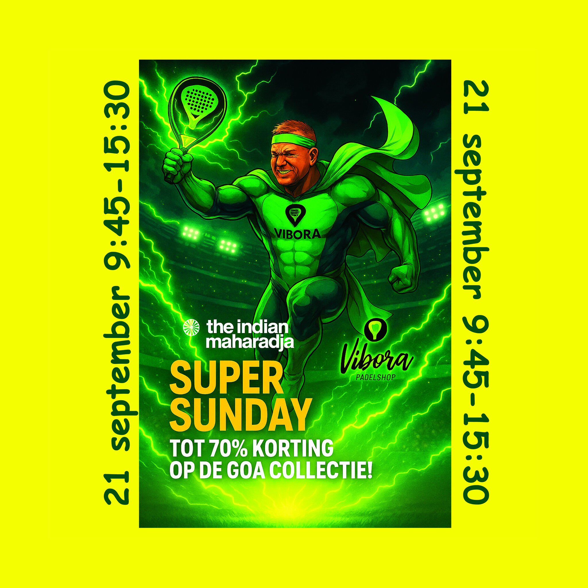 Super Sunday bij Padelshop Vibora – Tot 70% Korting op de Goa Collectie!